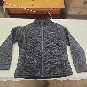 The North Face Women's Gray Puffer Jacket
